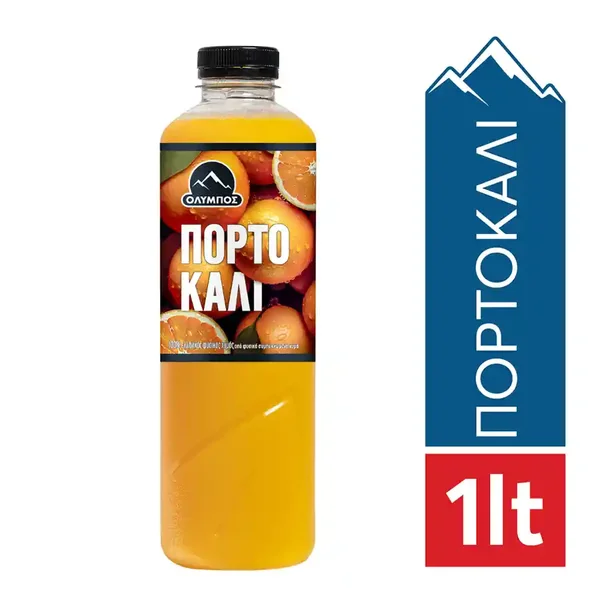 Όλυμπος Φυσικός Χυμός Πορτοκάλι 1lt.