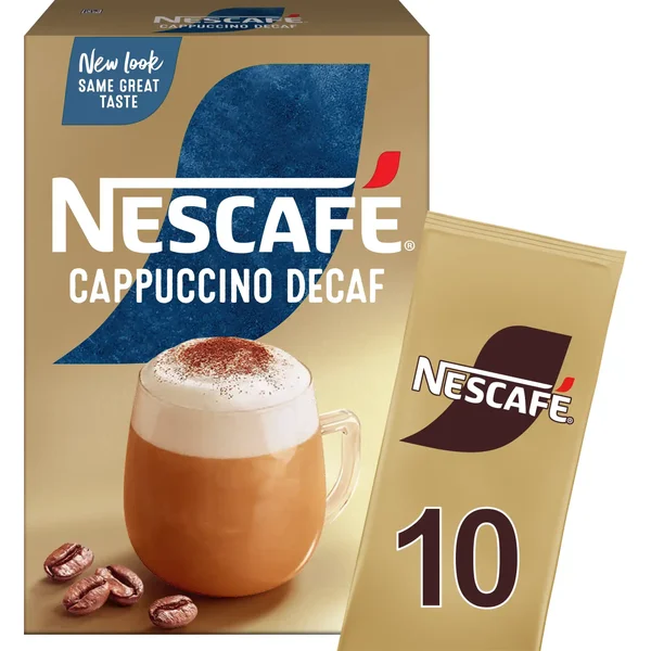 Nescafe Gold Καφές Cappuccino Decaf Σε Φακελάκια 10τεμ.