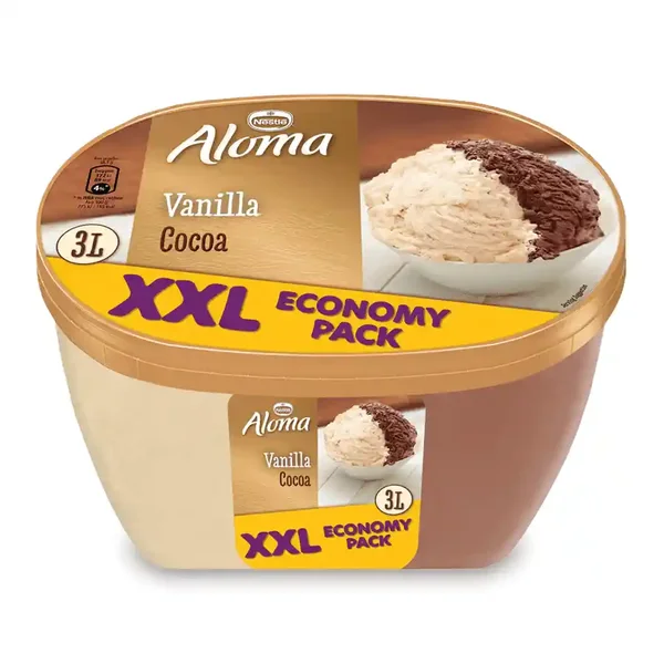 Παγωτό Βανίλια Σοκολάτα XXL