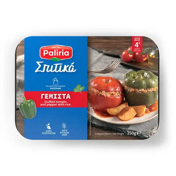 Παλίρροια Σπιτικά Γεμιστά Με Ρύζι 350γρ.