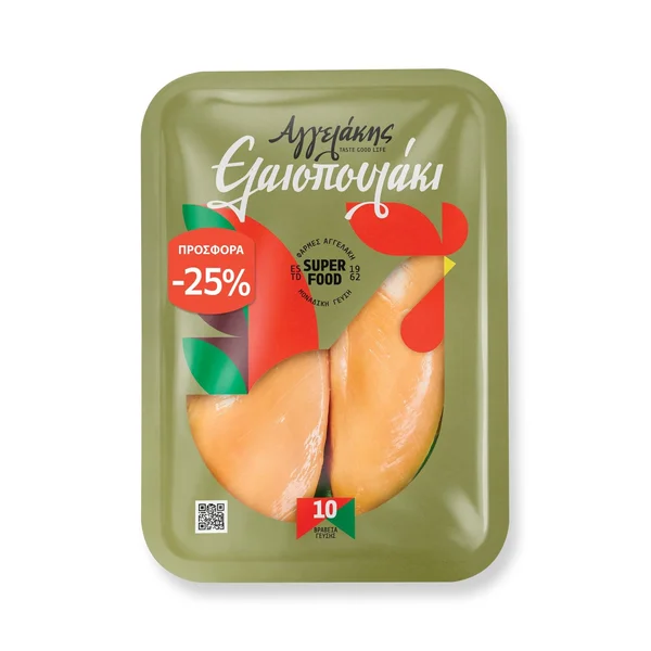 Φιλέτο Στήθος Κοτόπουλο Νωπό Ελληνικό 600g Έκπτωση 25%