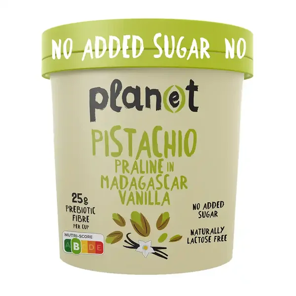 Παγωτό Pistachio In Madagascar Vanilla No Added Sugar