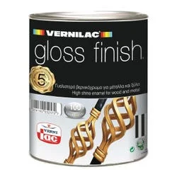 Βερνικόχρωμα VERNILAC σε χρώμα λευκό χωρητικότητας 0.75L