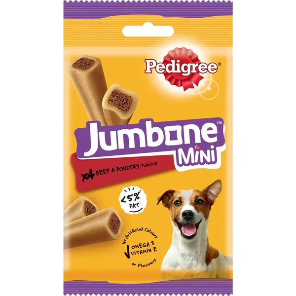Snack Σκύλωv Jumbone Mini Μοσχάρι & Πουλερικά 4 Τεμάχια