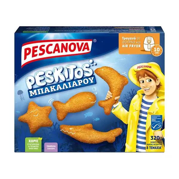 Pescanova Peskitos Μπακαλιάρου 320γρ.