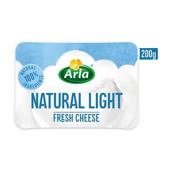 Arla Τυρί Κρέμα Φρέσκο Light Χωρίς Γλουτένη 200γρ.