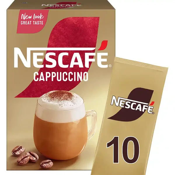Nescafe Gold Καφές Cappuccino Σε Φακελάκια 10τεμ.