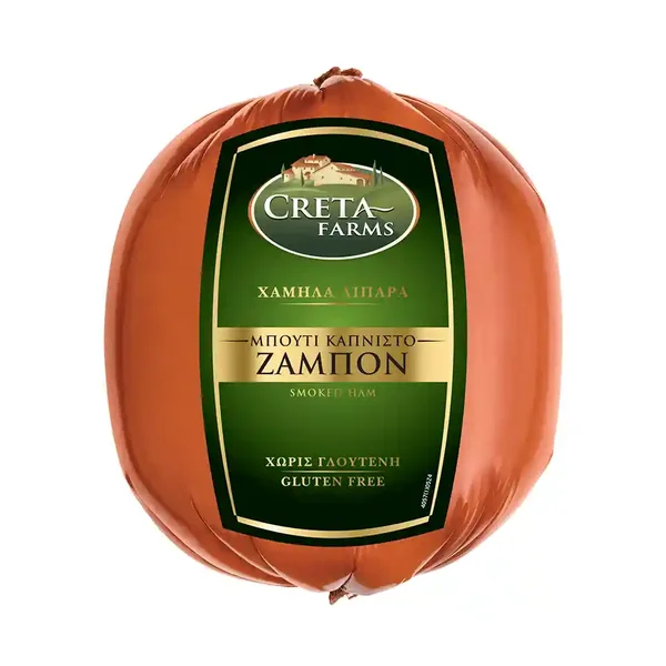 Creta Farms Ζαμπόν Μπούτι Καπνιστό Οβάλ