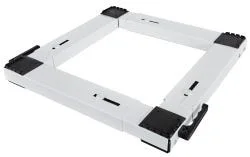 Πτυσσόμενη βάση πλυντηρίου λευκή 37-67cm ROLLER