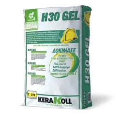 Κόλλα H30 GEL Kerakoll λευκή κατηγορίας C2TE για εσωτερικό και εξωτερικό χώρο