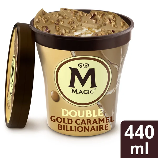 Παγωτό Double Gold Caramel 303g