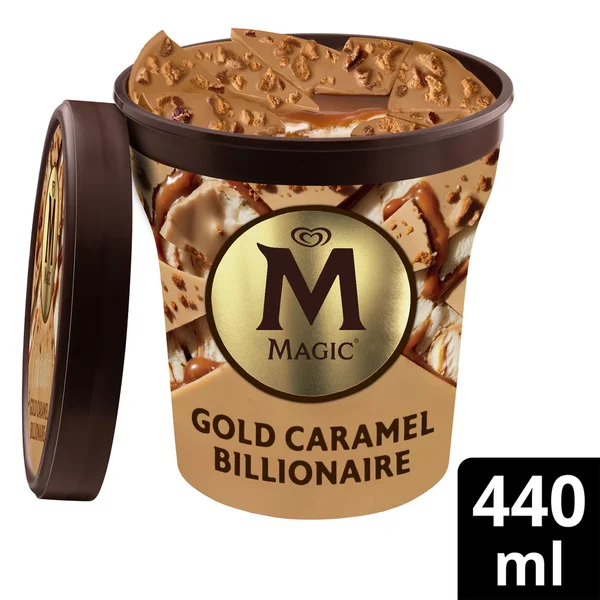 Παγωτό Gold Caramel Billionaire 305g