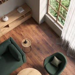 Πάτωμα laminate Artens Lota Forte AC4 καφέ με πάχος 8mm