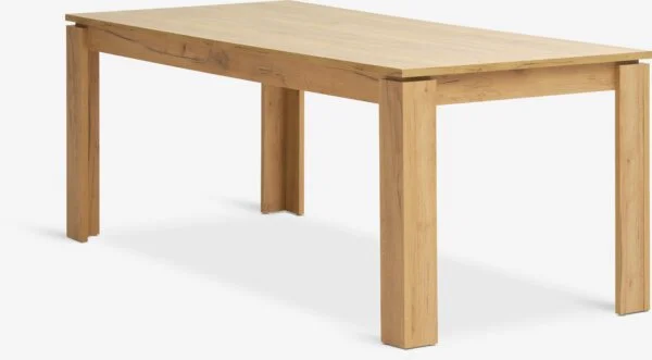 Τραπέζι τραπεζαρίας LINTRUP 90x190/280 άγρια φυσική δρυς