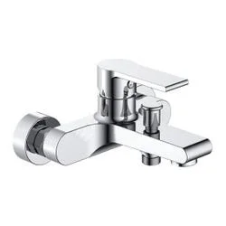 Μπαταρία λουτρού Pyramis Passagio σε χρωμέ φινίρισμα