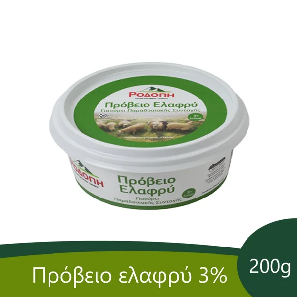 Γιαούρτι Πρόβειο Ελαφρύ Παραδοσιακό 200g