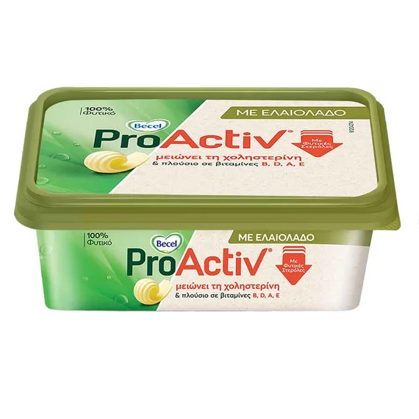 Becel Pro Activ Με Ελαιόλαδο 35% Λιπαρά 225γρ.