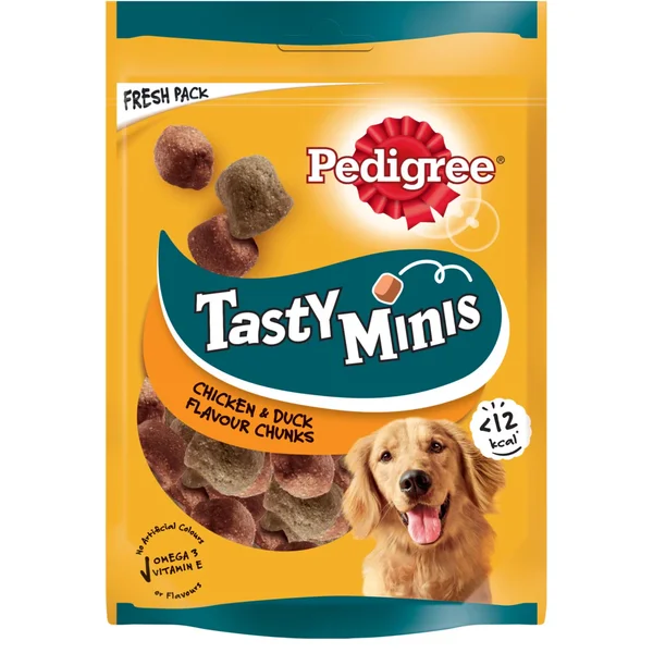 Σνακ Σκύλων Tasty Minis Κοτόπουλο Πάπια 130g