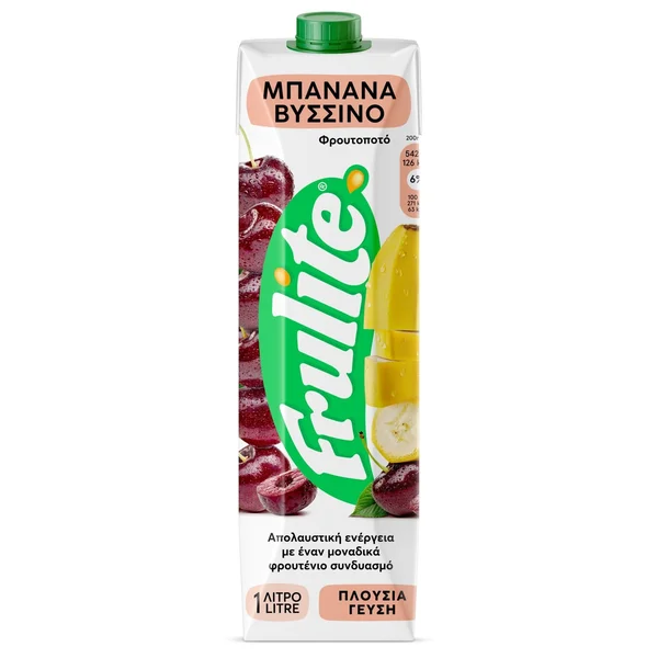 Φρουτοποτό Μπανάνα Βύσσινο 1 lt