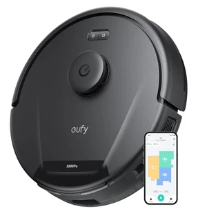 eufy L60 Ρομποτική Σκούπα με Ισχυρή Αναρρόφηση 5.000Pa και Πλοήγηση Laser iPath