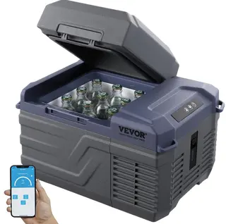 VEVOR NL12 Φορητό Ψυγείο 12V ή 220V 12 λίτρων 45 Watt με συμπιεστή - Κωδικός έκπτωσης GD0713