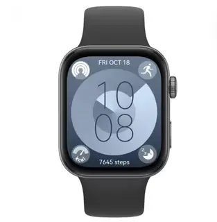 🖤 Huawei Watch Fit 3 46mm – Μαύρο | Στυλ & Υγεία στον καρπό σου