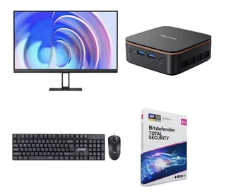 Bundle Desktop Blackview MP20 + Xiaomi Monitor 24’’ + Σετ Πληκτρολόγιο/Ποντίκι + Bitdefender