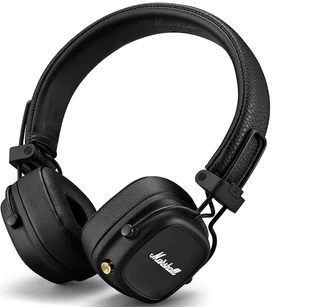 Marshall Major IV Ασύρματα Bluetooth Ακουστικά – Μαύρο (Foldable Design)