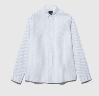 Ανδρικό Printed Πουκάμισο Regular Fit Benetton