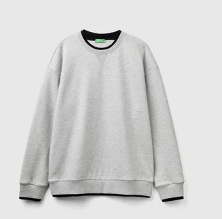 Benetton Men's Relaxed Fit Sweatshirt