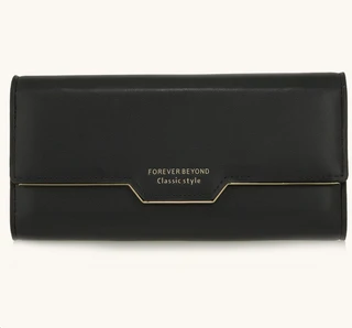 Εικόνα προσφοράς FOREVER BEYOND – Κομψό Πορτοφόλι σε μαύρο 19×10×3 cm