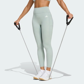 adidas Optimé Essentials No Front Rise Seam 7/8 Γυναικείο Κολάν Wonder Sage KB7878
