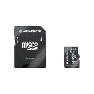 AgfaPhoto Professional High Speed microSDXC 64GB C10 U3 V30 με Adapter