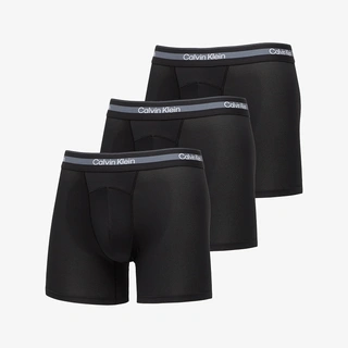 Calvin Klein Boxer Brief 3-Pack Μαύρα Ανδρικά Μπόξερς LV00NB4537 UB1