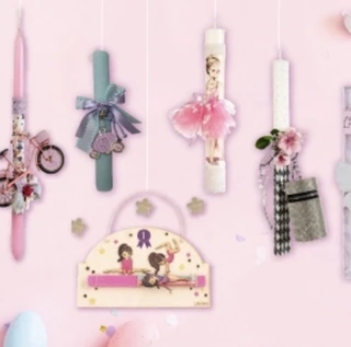 Εικόνα προσφοράς Χειροποίητες Πασχαλινές Λαμπάδες από τον Μουστάκα