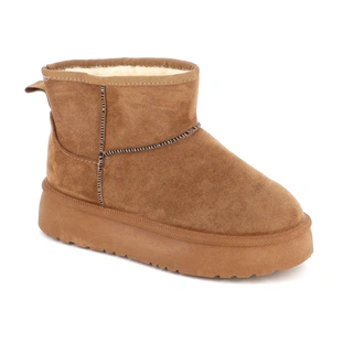 Γούνινα γυναικεία Μποτάκια τύπου ugg  | B-SOFT