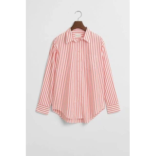 GANT Γυναικείο Ριγέ Πουκάμισο Relaxed Fit με Τσέπη - Extra -20% με τον κωδικό EXTRA20