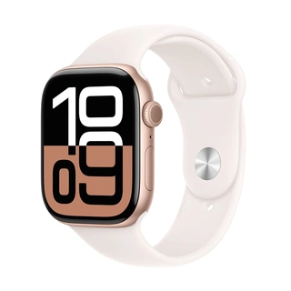 Apple Watch Series 10 42mm Ροζ Χρυσό (GPS + Cellular)