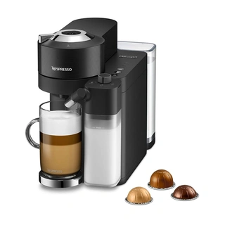 DeLonghi Nespresso ENV300.B Vertuo Lattissima Matte Black Μηχανή Espresso