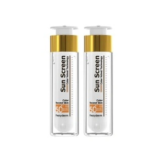 Σετ Frezyderm Sun Screen Color Velvet Face Cream Spf50+, 100ml (2x50ml)