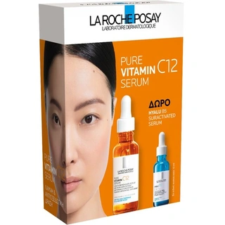 La Roche-Posay Promo Pure Vitamin C12 Serum 30ml & Δώρο Hyalu B5 Suractivated Serum 10ml