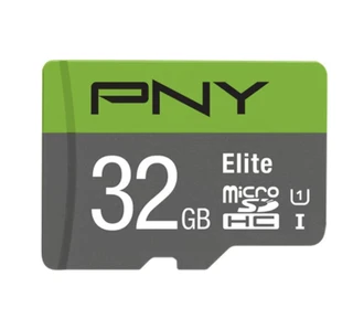 PNY Elite microSDHC 32GB Class 10 U1 UHS-I κάρτα μνήμης με αντάπτορα
