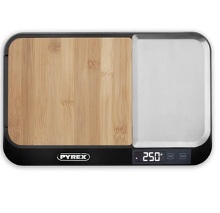 Pyrex SB760 Ξύλο Κοπής & Ζυγαριά Κουζίνας