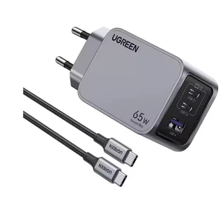 Εικόνα προσφοράς Σετ Φόρτισης UGREEN Nexode Pro X755 65W USB-C/USB-A – Γκρι